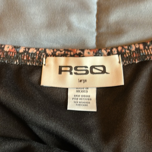 Floral elastic waist long skirt - Picture 4 of 5